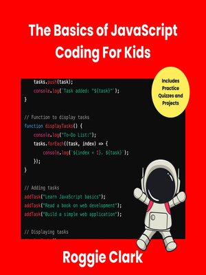 cover image of The Basics of JavaScript Coding For Kids